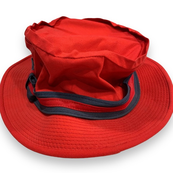 Vintage Bud Light Spuds Mackenzie Red Bucket Hat - Picture 5 of 13